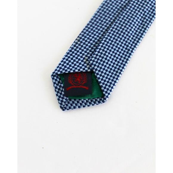 Tommy Hilfiger Ties Lot Of 2 Silk Classic Orange Stripe Black Geo Boardroom Chic - Picture 4 of 14